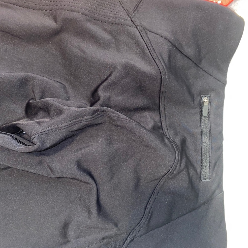 Lululemon Fast as Fleece Leggings Black. Sz 8 - Picture 7 of 14